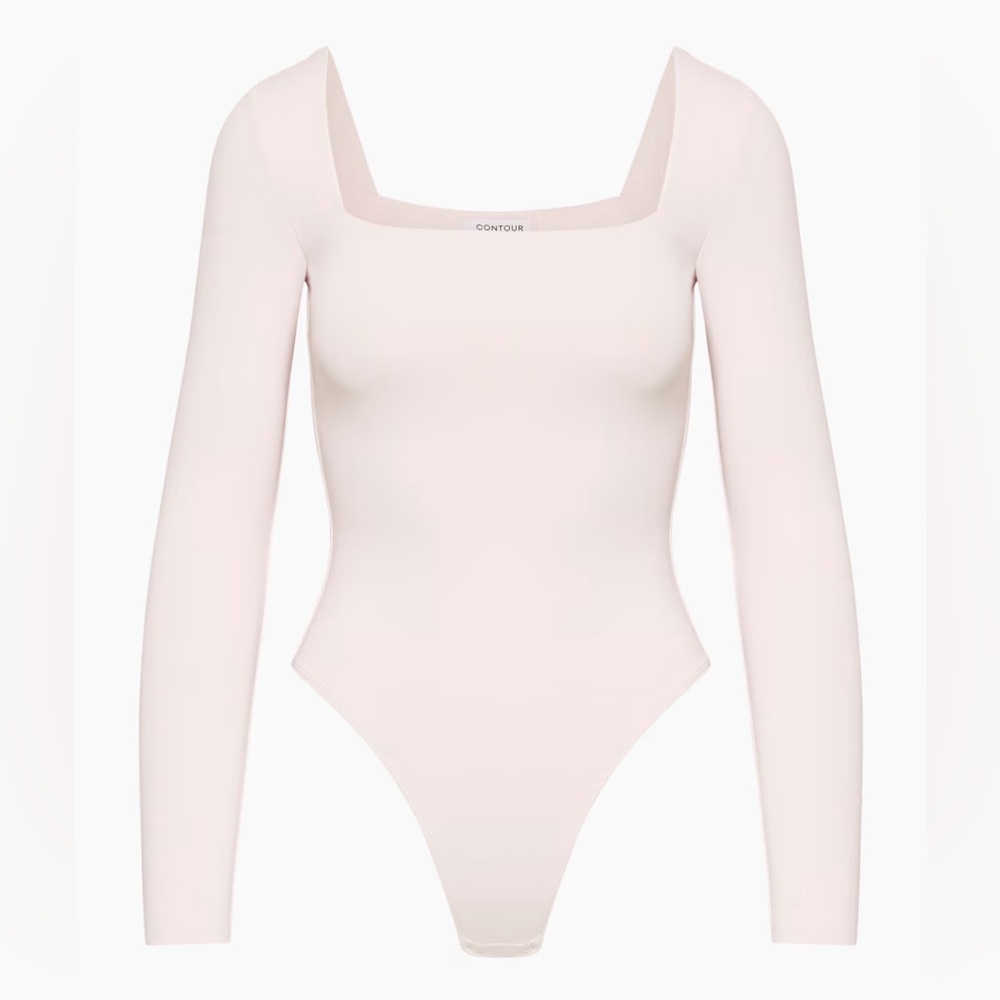 Contour Squareneck Long Sleeve Bodysuit